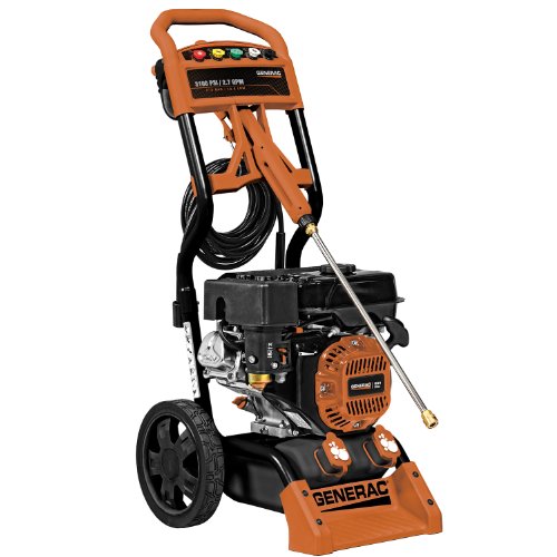 Generac 6598 3,100 PSI 2.7 GPM 212cc OHV Gas Powered Residential Pressure Washer review