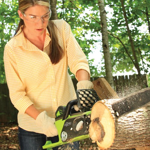 GreenWorks 20312 DigiPro G-MAX 40V Li-Ion 16-Inch Cordless Chainsaw review
