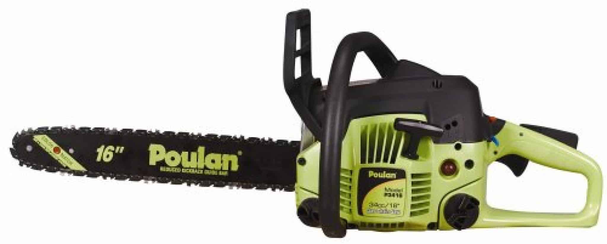 Poulan P3416 16Inch 34cc 2Cycle GasPowered Chain Saw Review