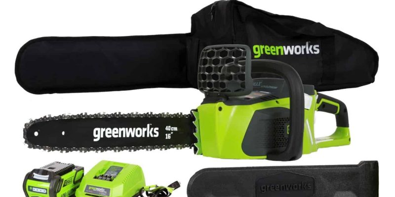 GreenWorks 20312 DigiPro G-MAX 40V Li-Ion 16-Inch Cordless Chainsaw Review