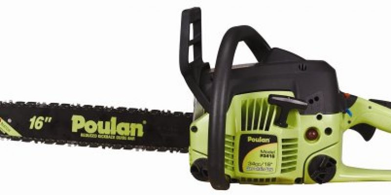 Poulan P3416 16-Inch 34cc 2-Cycle Gas-Powered Chain Saw Review